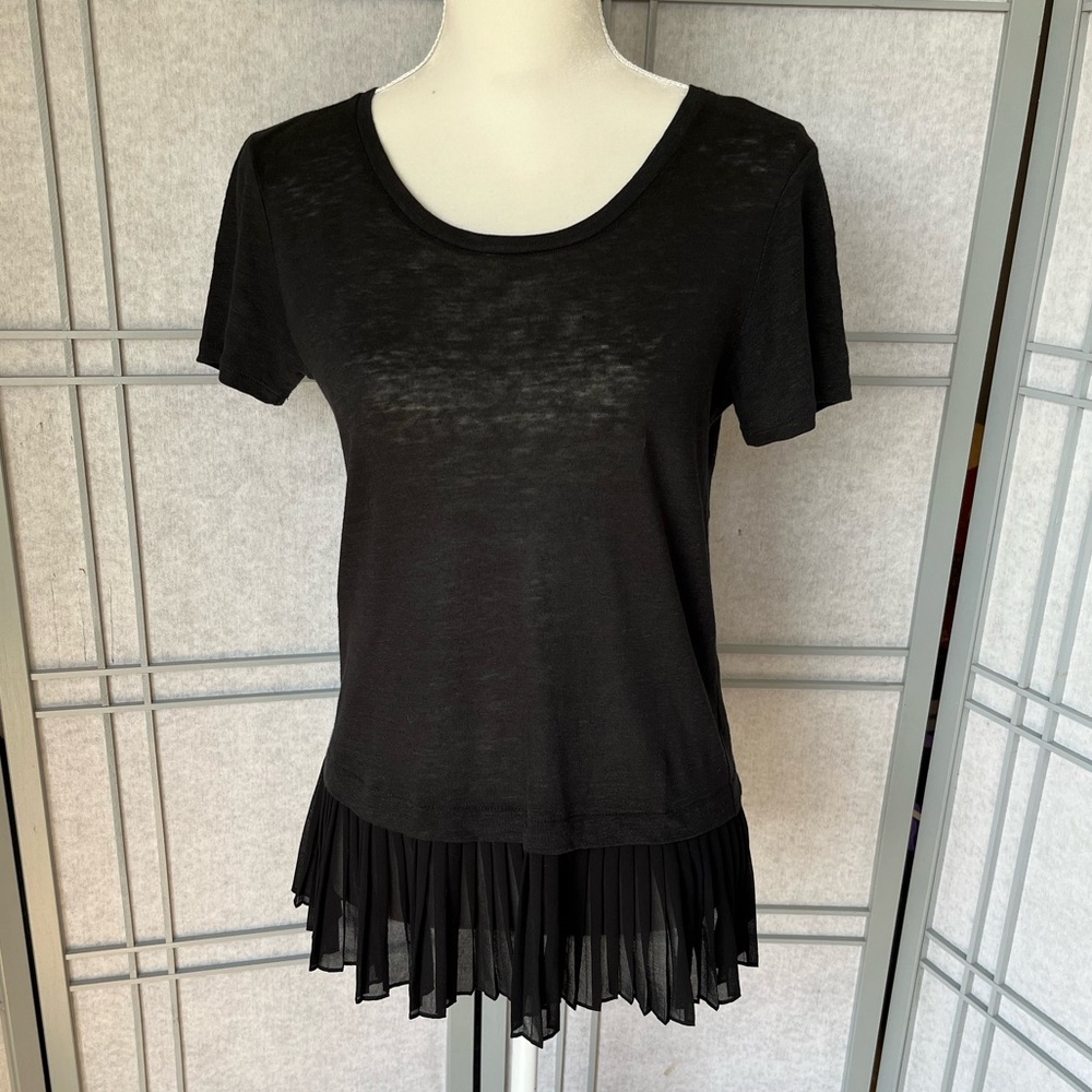 Sandro Linen Top Small Fr 1